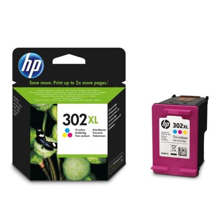 Tinta HP F6U67AE tri-color 302xl