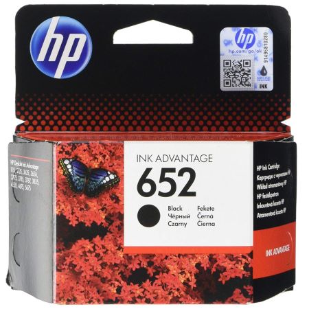 Tinta HP F6V25AE black 652