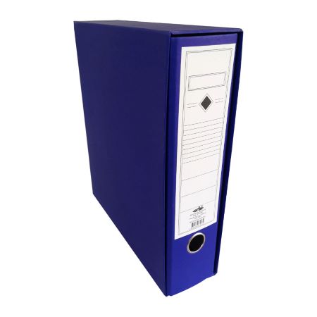 Registrator s kutijom OR A4 široki plavi